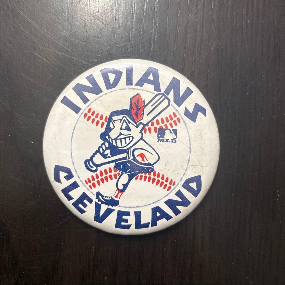 Cleveland Indians MLB Button